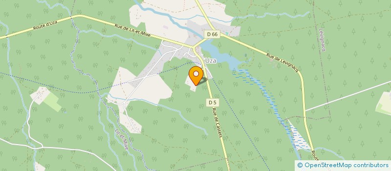 localisation de l'entreprise SCI VIGNOLLES  UZA