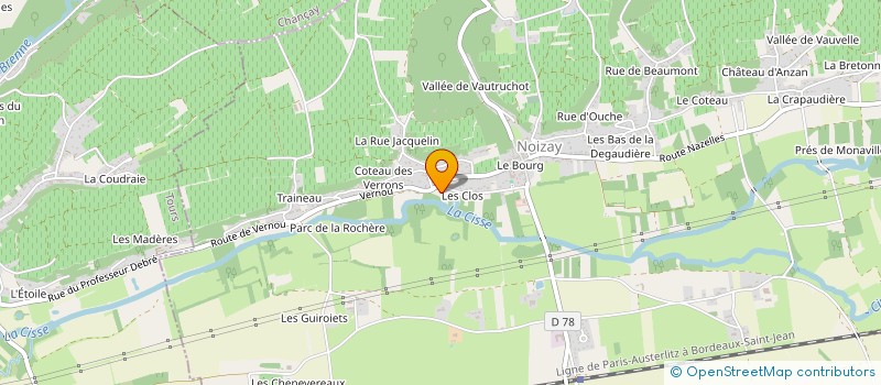 localisation de l'entreprise SCI VIGNON à VERNOU-SUR-BRENNE