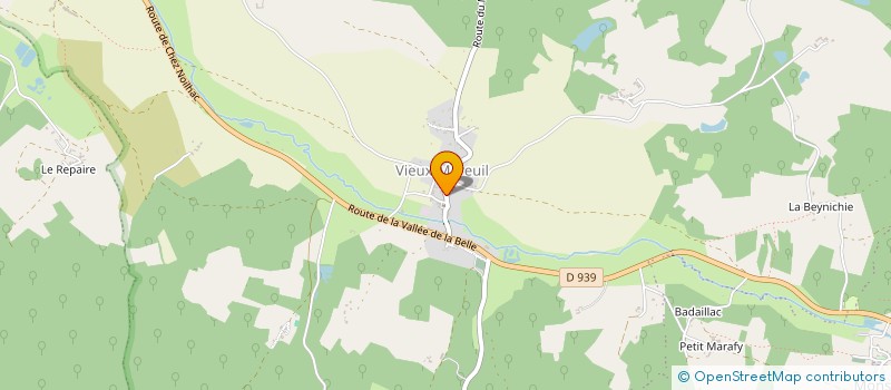 localisation de l'entreprise SCI VIGONAC INVESTISSEMENTS  PARIS