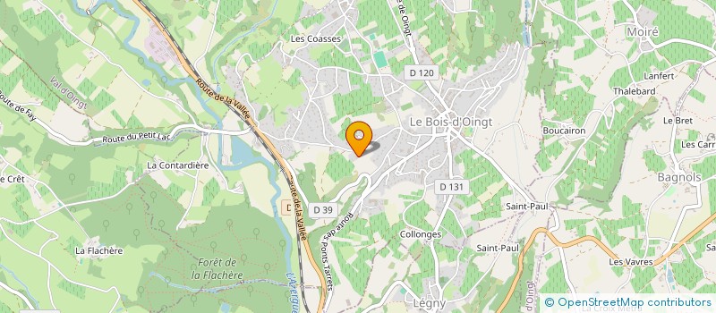 localisation de l'entreprise SCI VIJOLY  VAL D'OINGT