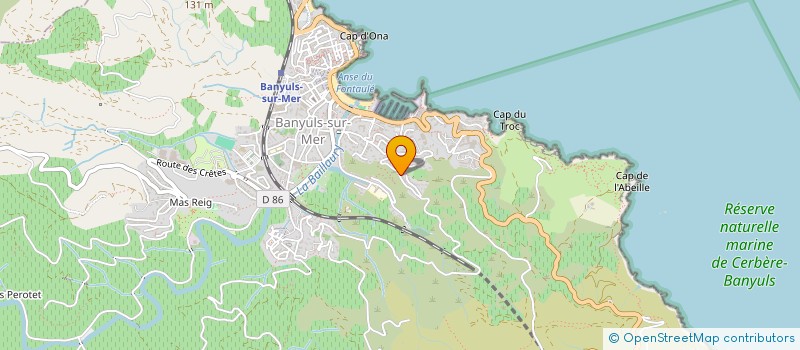 localisation de l'entreprise SCI VIJUSIAL  BANYULS-SUR-MER