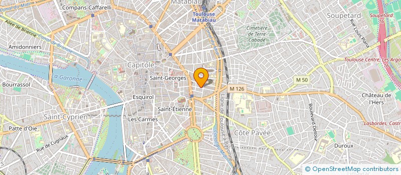 localisation de l'entreprise SCI VIKA  TOULOUSE