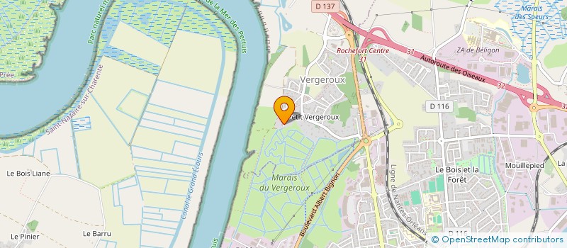 localisation de l'entreprise SCI VIKARA  VERGEROUX