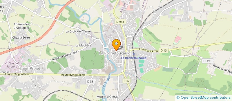 localisation de l'entreprise SCI VIKE  LA ROCHEFOUCAULD-EN-ANGOUMOIS