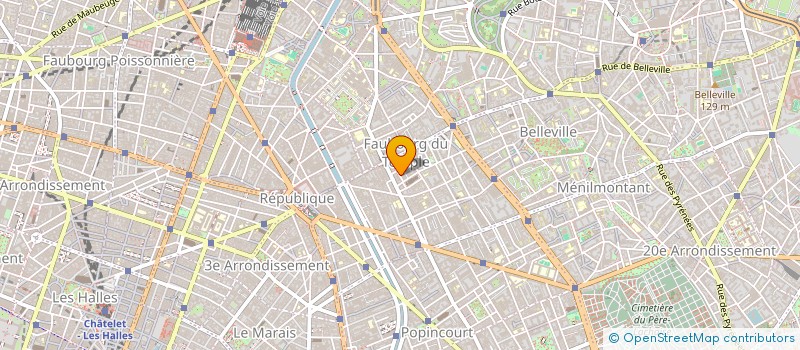 localisation de l'entreprise SCI VIKI  PARIS