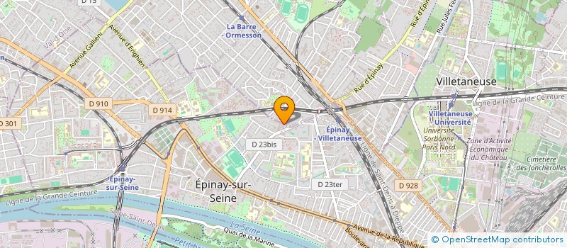 localisation de l'entreprise SCI VIKILAN  DEUIL-LA-BARRE