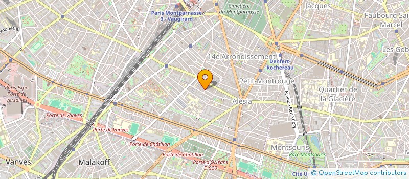 localisation de l'entreprise SCI VIKING à PARIS