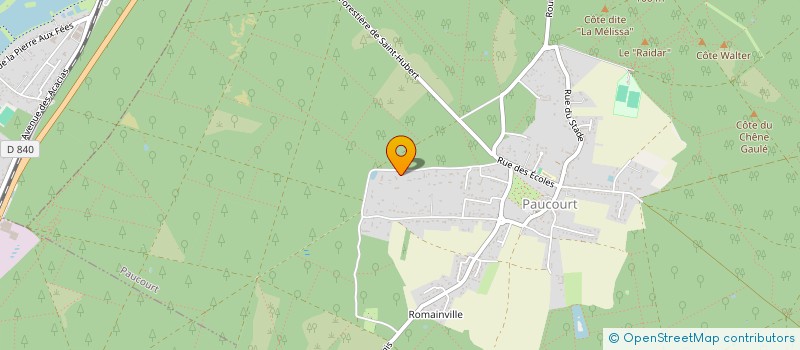 localisation de l'entreprise SCI VIKINGS  EU