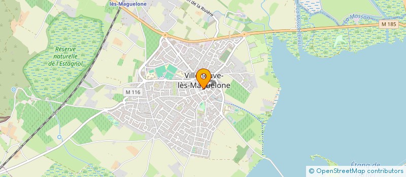 localisation de l'entreprise SCI VIKOU BRISSOU  VILLENEUVE-LES-MAGUELONE