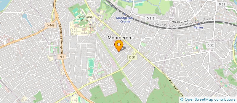 localisation de l'entreprise SCI VIKTADRI à MONTGERON