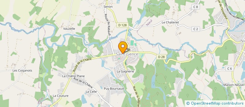 localisation de l'entreprise SCI VIKTOR  SAINT-GENCE