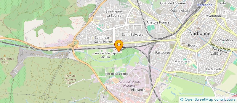 localisation de l'entreprise SCI VIL à NARBONNE