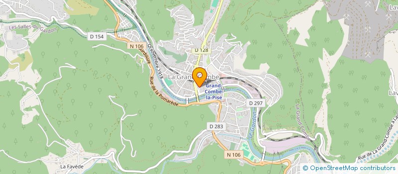 localisation de l'entreprise SCI VILA  LA GRAND-COMBE