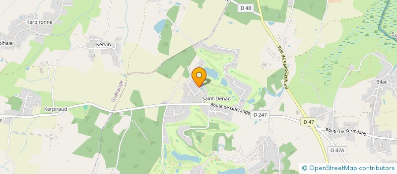 localisation de l'entreprise SCI VILA  SAINT-ANDRE-DES-EAUX