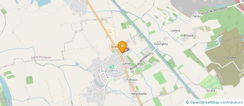 localisation de l'entreprise SCI VILA  ESCATALENS