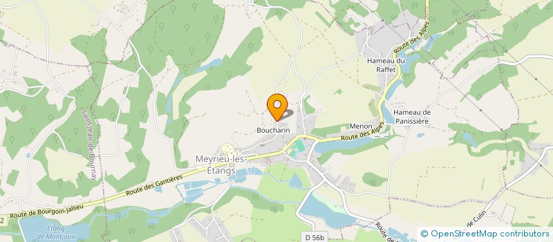 localisation de l'entreprise SCI VILADREGA  MEYRIEU-LES-ETANGS