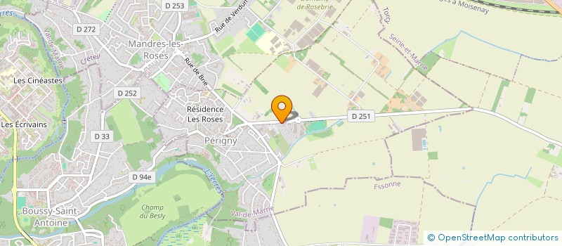 localisation de l'entreprise SCI VILAGO  PERIGNY