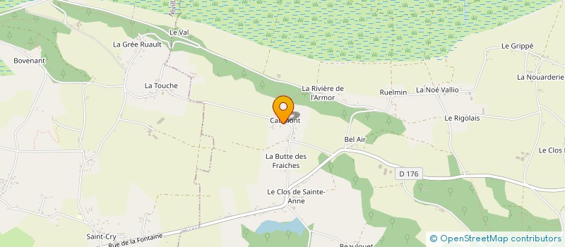 localisation de l'entreprise SCI VILAINE VENTURE  SAINT-DOLAY