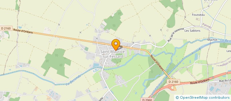 localisation de l'entreprise SCI VILAPE à SAINT-MAURICE-SUR-FESSARD