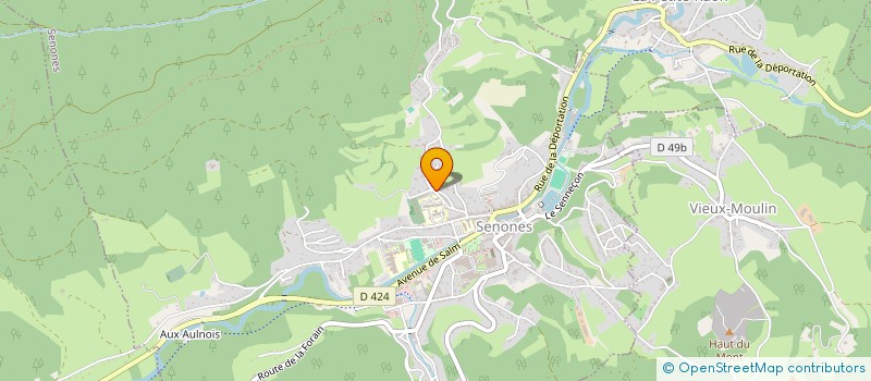localisation de l'entreprise SCI VILARELNO  SENONES