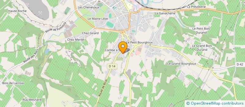 localisation de l'entreprise SCI VILARMONIE à CHATEAUNEUF-SUR-CHARENTE
