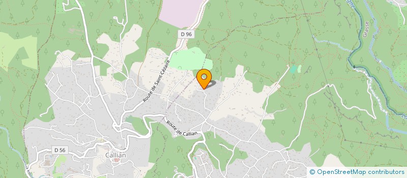 localisation de l'entreprise SCI VILARON  CALLIAN