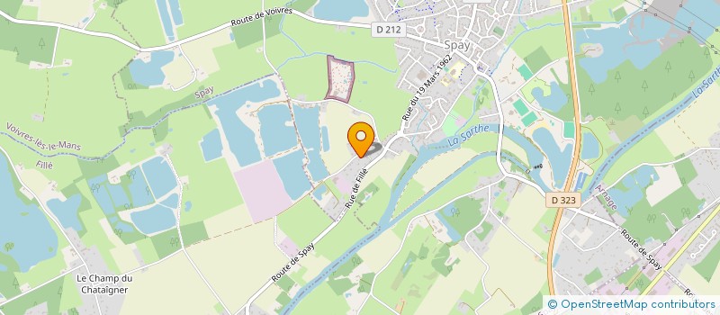 localisation de l'entreprise SCI VILELA  GUECELARD