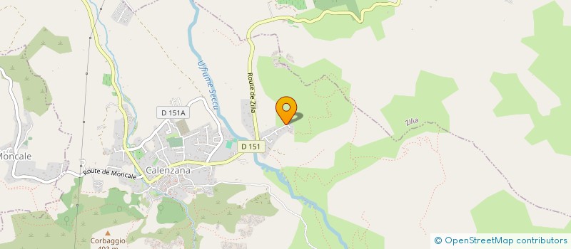 localisation de l'entreprise SCI VILICY à CALENZANA
