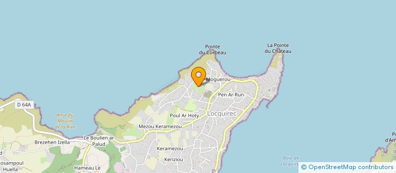 localisation de l'entreprise SCI VILIN IZELLA  LOCQUIREC