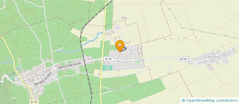 localisation de l'entreprise SCI VILL'AVIZE  AVIZE