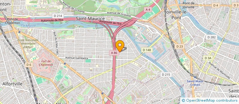 localisation de l'entreprise SCI VILLA 141 à MAISONS-ALFORT