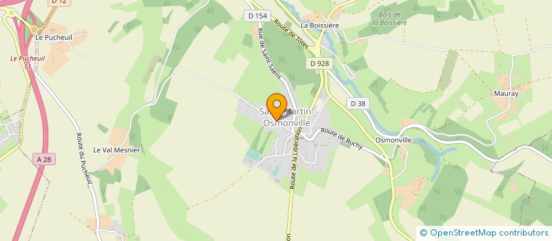 localisation de l'entreprise SCI VILLA 1611  SAINT-MARTIN-OSMONVILLE