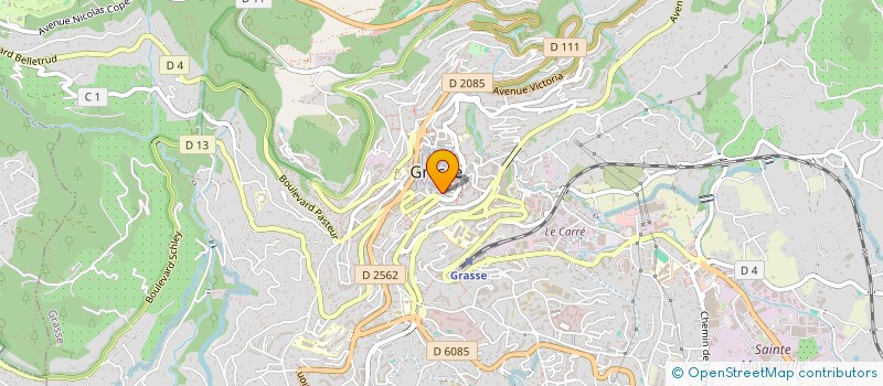 localisation de l'entreprise SCI VILLA 1759  GRASSE