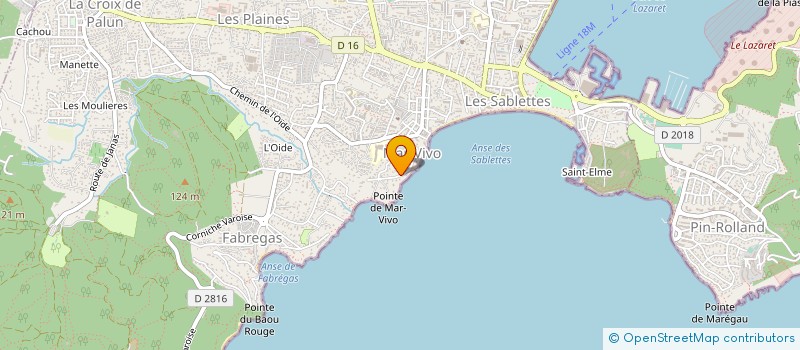 localisation de l'entreprise SCI VILLA 20 PINS à LA SEYNE-SUR-MER