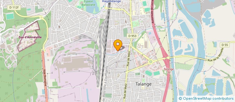 localisation de l'entreprise SCI VILLA à HAGONDANGE