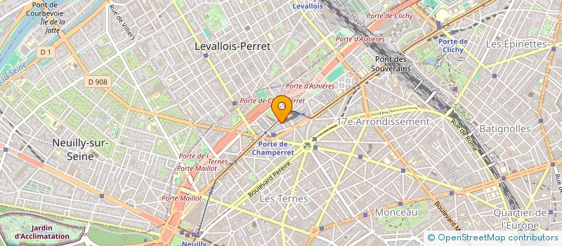 localisation de l'entreprise SCI VILLA  PARIS