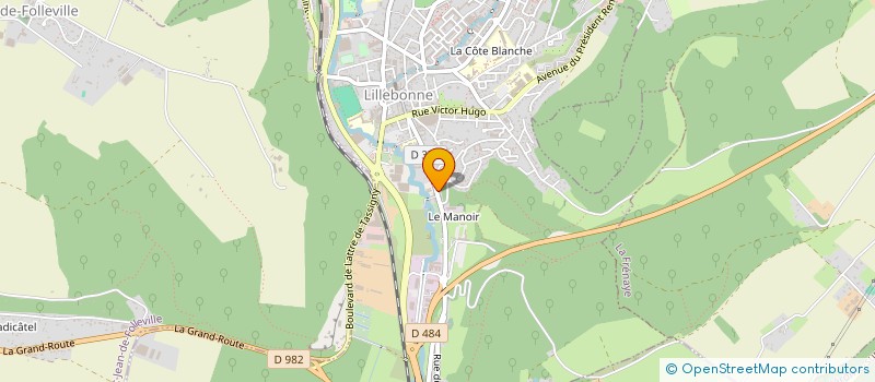 localisation de l'entreprise SCI VILLA ALDO  LILLEBONNE