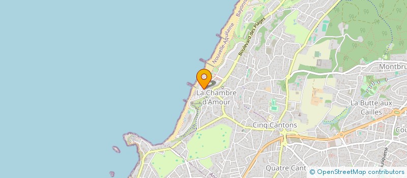 localisation de l'entreprise SCI VILLA AREMA  ANGLET