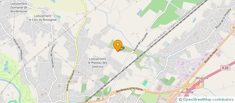 localisation de l'entreprise SCI VILLA BABET  MONTAUBAN