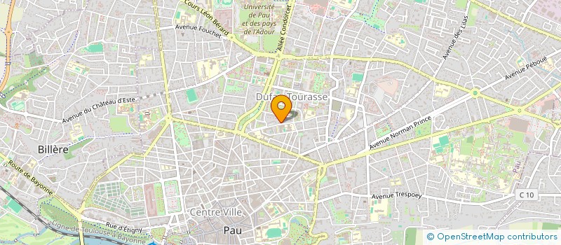 localisation de l'entreprise SCI VILLA BALAITOUS à PAU