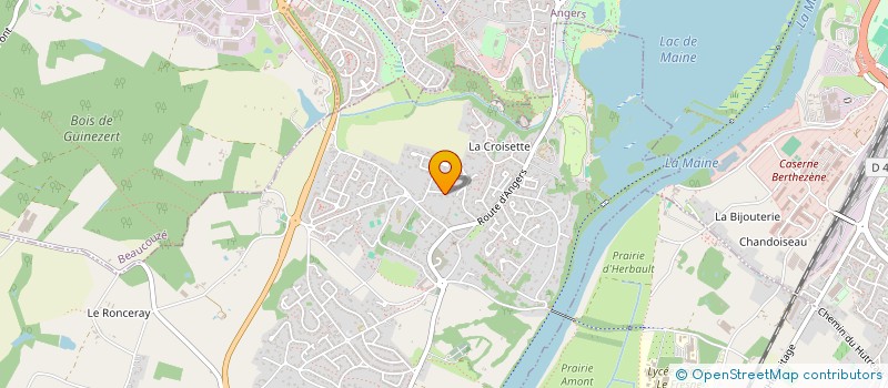 localisation de l'entreprise SCI VILLA BAULOISE  BOUCHEMAINE