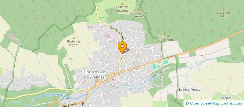 localisation de l'entreprise SCI VILLA BEAUREGARD  SAINT-ARNOULT-EN-YVELINES