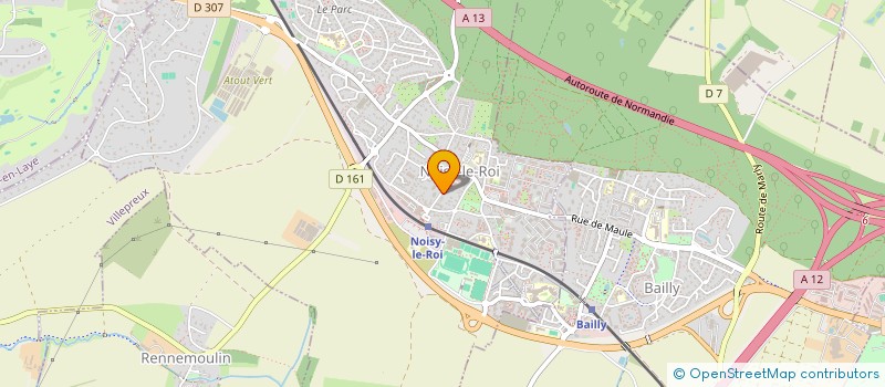 localisation de l'entreprise SCI VILLA BEAUSSIEUX à NOISY-LE-ROI