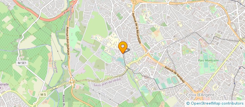 localisation de l'entreprise SCI VILLA BELISA à MONTPELLIER
