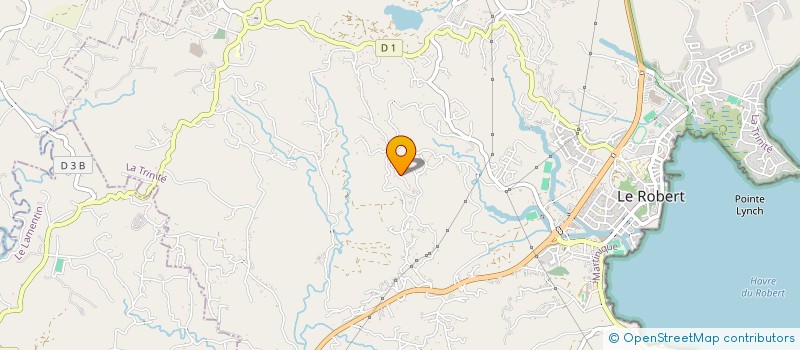 localisation de l'entreprise SCI VILLA BOIS DESIR ASSOCIES  LE ROBERT