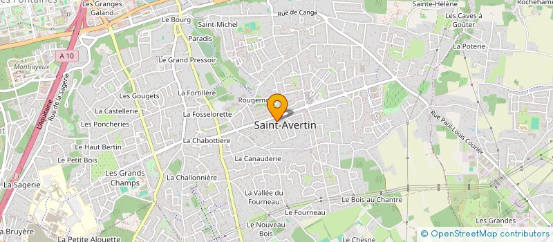 localisation de l'entreprise SCI VILLA CASTEL  SAINT-AVERTIN