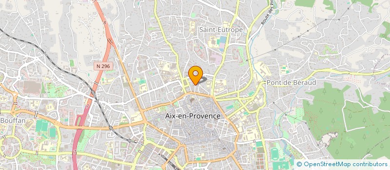 localisation de l'entreprise SCI VILLA CENDRILLON  AIX EN PROVENCE