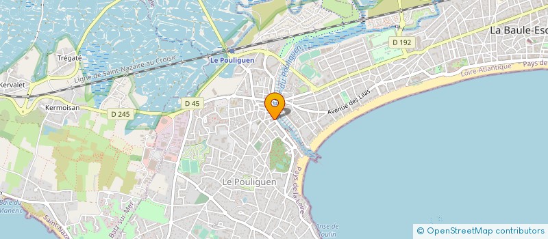 localisation de l'entreprise SCI VILLA CHRISTIANE  LE POULIGUEN