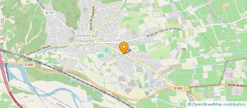 localisation de l'entreprise SCI VILLA CLAIRETTE  CAUMONT-SUR-DURANCE