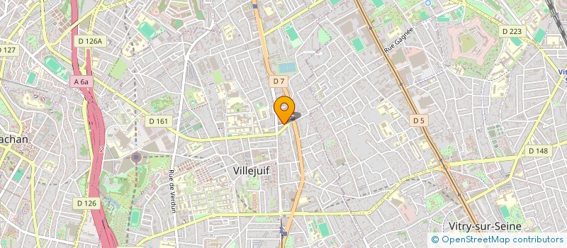 localisation de l'entreprise SCI VILLA CLEMENT à VILLEJUIF